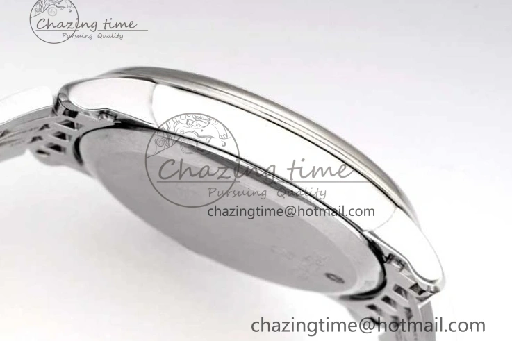 0313 Bright De Ville SS DIWF 1:1 Best Edition Silver Dial SS Markers on SS Bracelet MIYOTA 7848